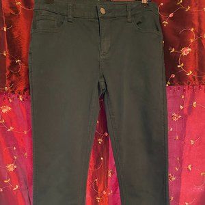 Dark Forest Green Stretch pants from Italy